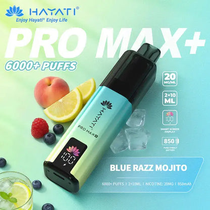 Hayati Pro Max+ 6000 Pods (20mg)