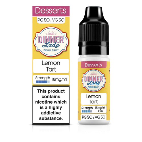 Lemon Tart 50:50 10ml E-Liquid (18mg) — Box of 20