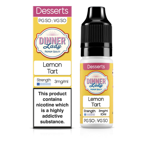 Lemon Tart 50:50 10ml E-Liquid (3mg) — Box of 20