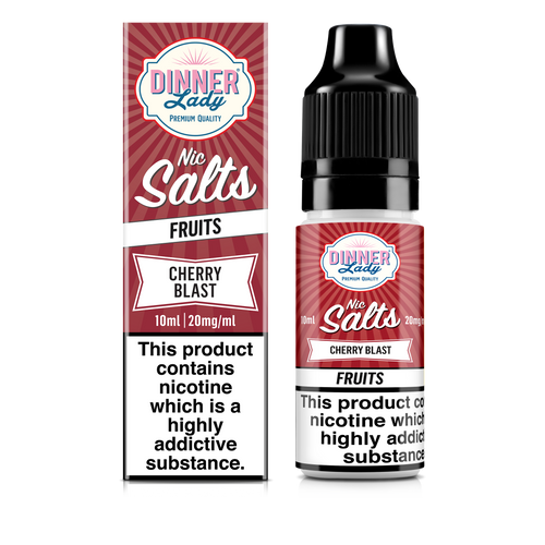 Cherry Blast Nic Salts 50:50 10ml E-Liquid (20mg) — Box of 20