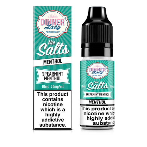 Spearmint Menthol Nic Salts 50:50 10ml E-Liquid (20mg) — Box of 20