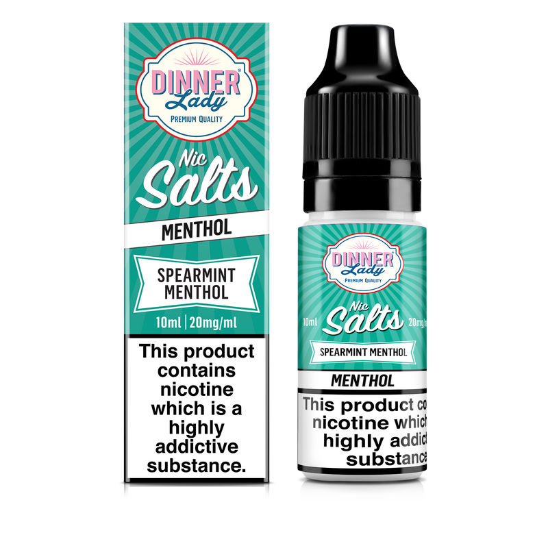 Spearmint Menthol Nic Salts 50:50 10ml E-Liquid (20mg) — Box of 20