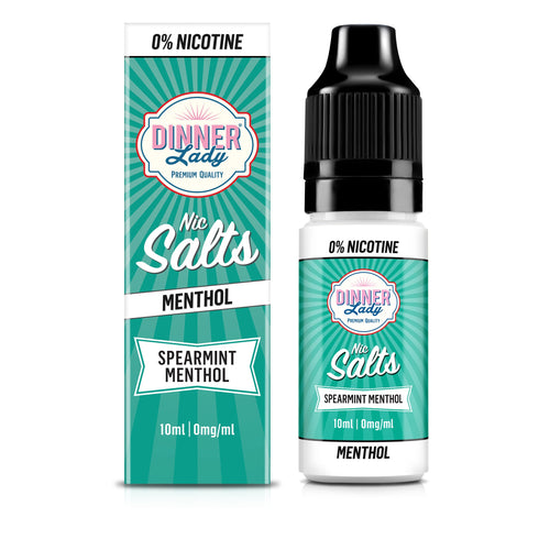Spearmint Menthol Nic Salts 50:50 10ml E-Liquid (0mg) — Box of 20