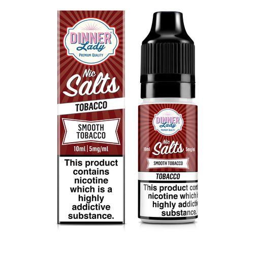 Smooth Tobacco Nic Salts 50:50 10ml E-Liquid (5mg) — Pack of 10