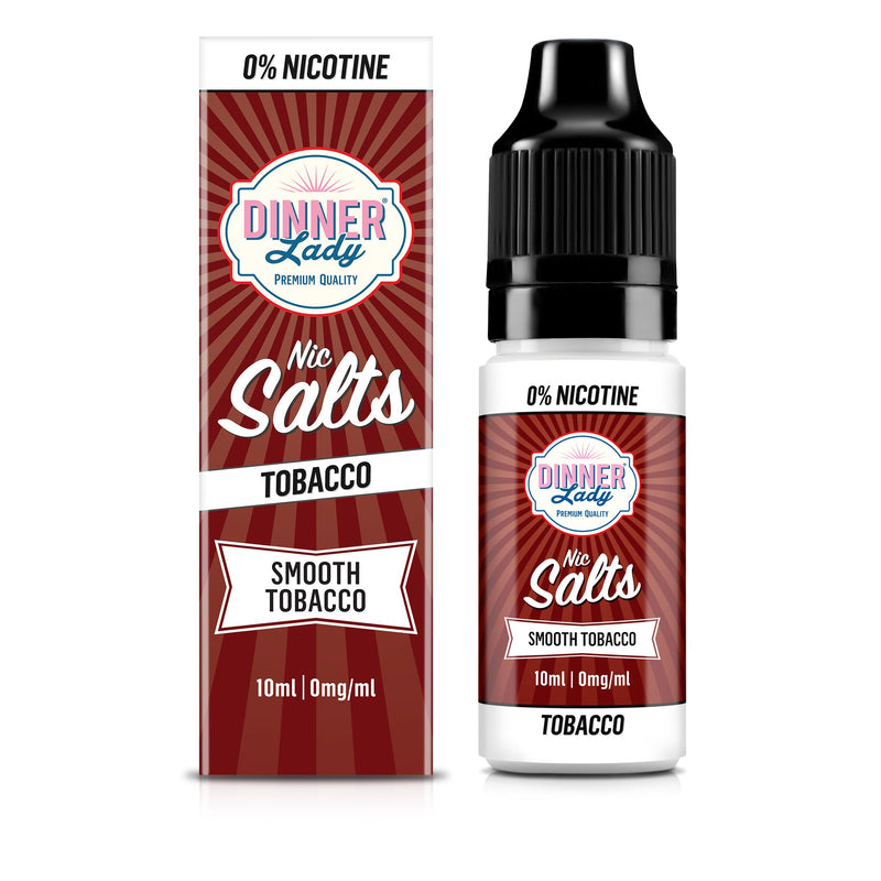 Smooth Tobacco Nic Salts 50:50 10ml E-Liquid (0mg) — Pack of 10