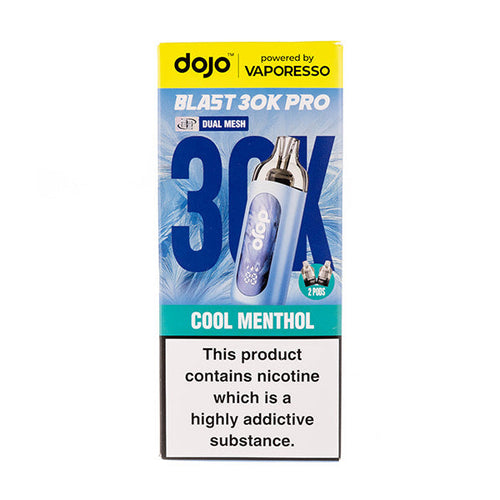 Cool Menthol Dojo Blast 30K Pro Prefilled Pod Kit — Pack of 5