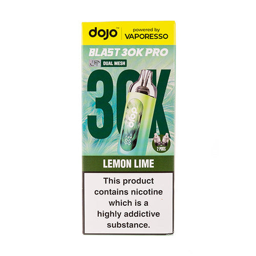 Lemon Lime Dojo Blast 30K Pro Prefilled Pod Kit — Pack of 5