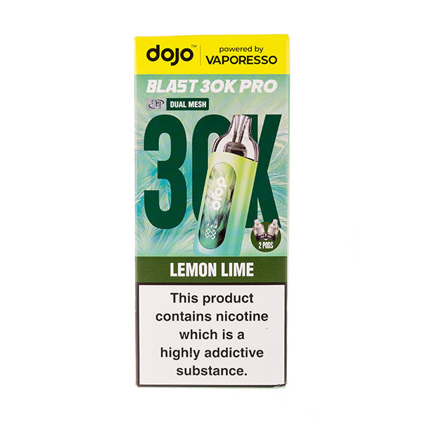 Lemon Lime Dojo Blast 30K Pro Prefilled Pod Kit — Pack of 5