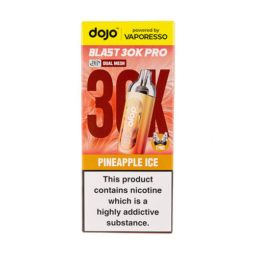 Pineapple Ice Dojo Blast 30K Pro Prefilled Pod Kit — Pack of 5