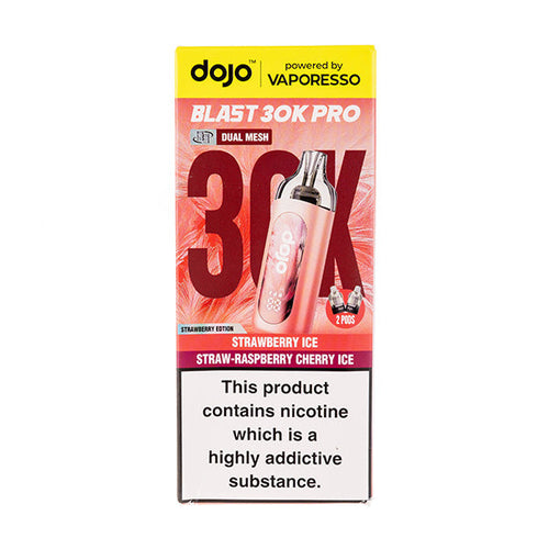 Strawberry Dojo Blast 30K Pro Prefilled Pod Kit — Pack of 5