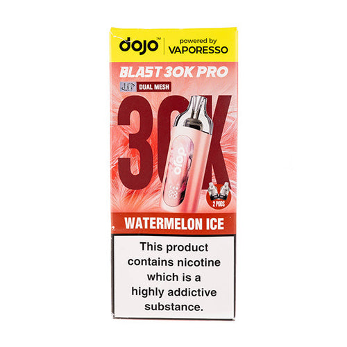 Watermelon Ice Dojo Blast 30K Pro Prefilled Pod Kit — Pack of 5