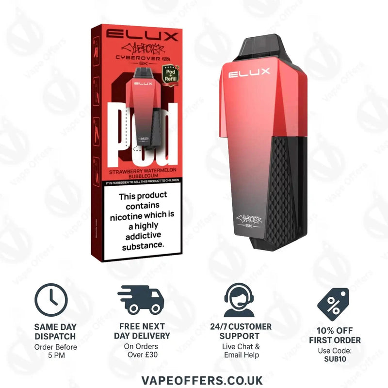 Elux Cyberover 6K Prefilled Pod