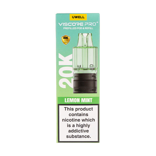 Lemon Mint Viscore Pro Plus Prefilled Pods