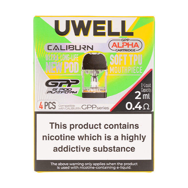Uwell Caliburn GPP Alpha Replacement Pods