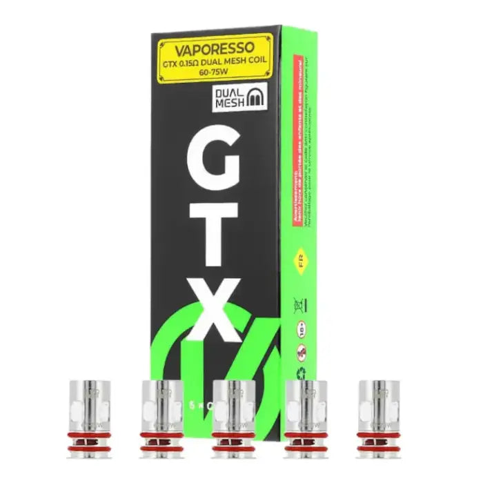Vaporesso GTX Dual Mesh Coils 5-Pack