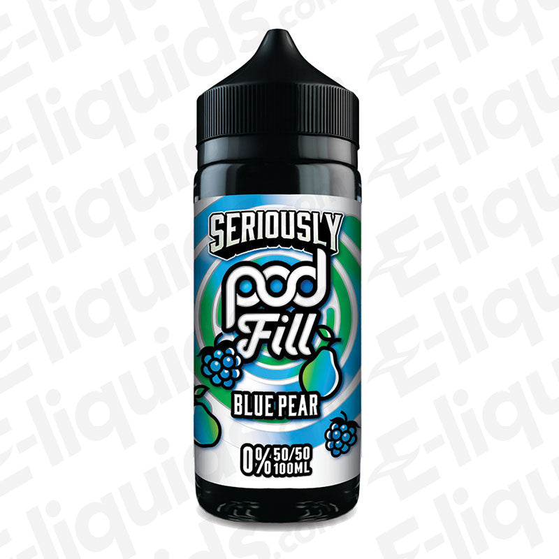 Blue Pear Seriously Podfill 100ml Shortfill — Pack of 10