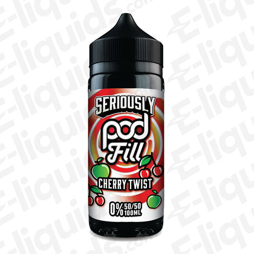 Cherry Twist Seriously Podfill 100ml Shortfill — Pack of 10