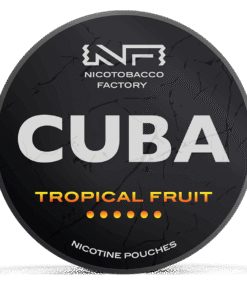 Cuba Black Nicotine Pouches — Pack of 5
