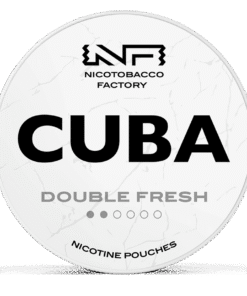 Cuba White Nicotine Pouches — Pack of 5