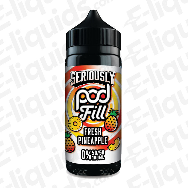 Fresh Pineapple Seriously Podfill 100ml Shortfill — Pack of 10