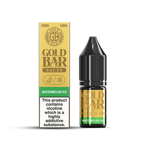 Gold Bar Nic Salts 10ml (20mg) — Pack of 10