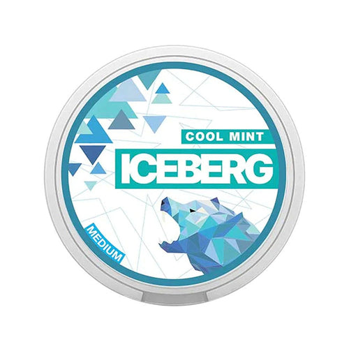 Iceberg Nicotine Pouches (20mg) — Box of 10 cans