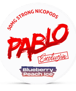 Pablo Exclusive Blueberry Peach Ice