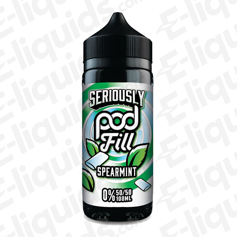 Spearmint Seriously Podfill Shortfill 100ml — Pack of 10